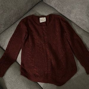 Women’s Maroon Sweater-S